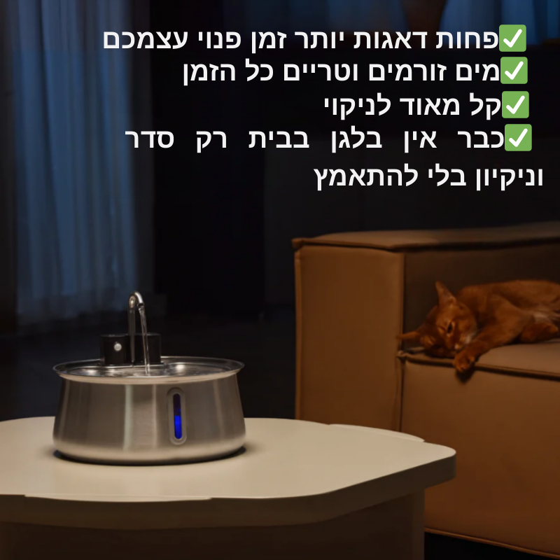 קערת השתייה של VALOR – שתייה בריאה בלי התעסקות